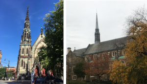 図２　街中の教会の建物